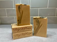 Image 4 of Crackling Birch:  Goat Milk Soap. Net wt. 5oz