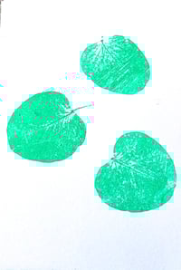 Image 3 of Eucalyptus Leaves Monoprint Print- Original