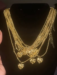 Image 2 of Heart nugget necklace