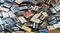 Cassette tape grab bag 