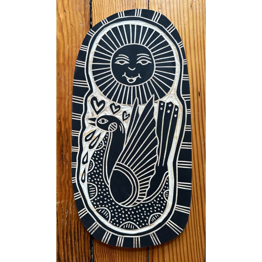 Image of Bird and Sun