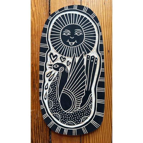 Image of Bird and Sun