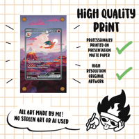 Image 3 of Celebi V Alt Art Pokemon Card Display 