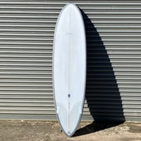 Image 3 of 7-3 SuperFrog Mid Length Surfboard Epoxy Laminate FCS11 Fins  