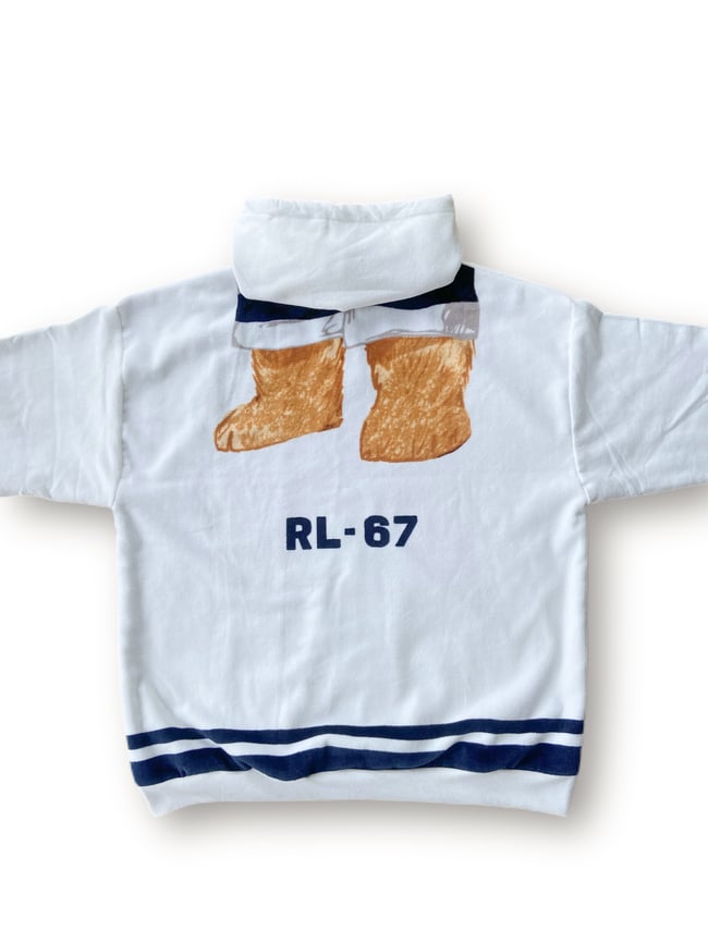 Polo Bear Towel Hoodie