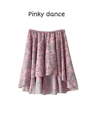 Image 3 of  High low chiffon full circle skirt 