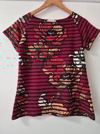 Image 1 of Kylie Jane tshirt-flower stripe