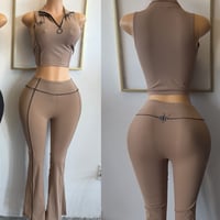 Wideleg Saint two piece set 