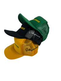 Image 5 of Black/Gold “ JamRock Vybz “ Trucker 