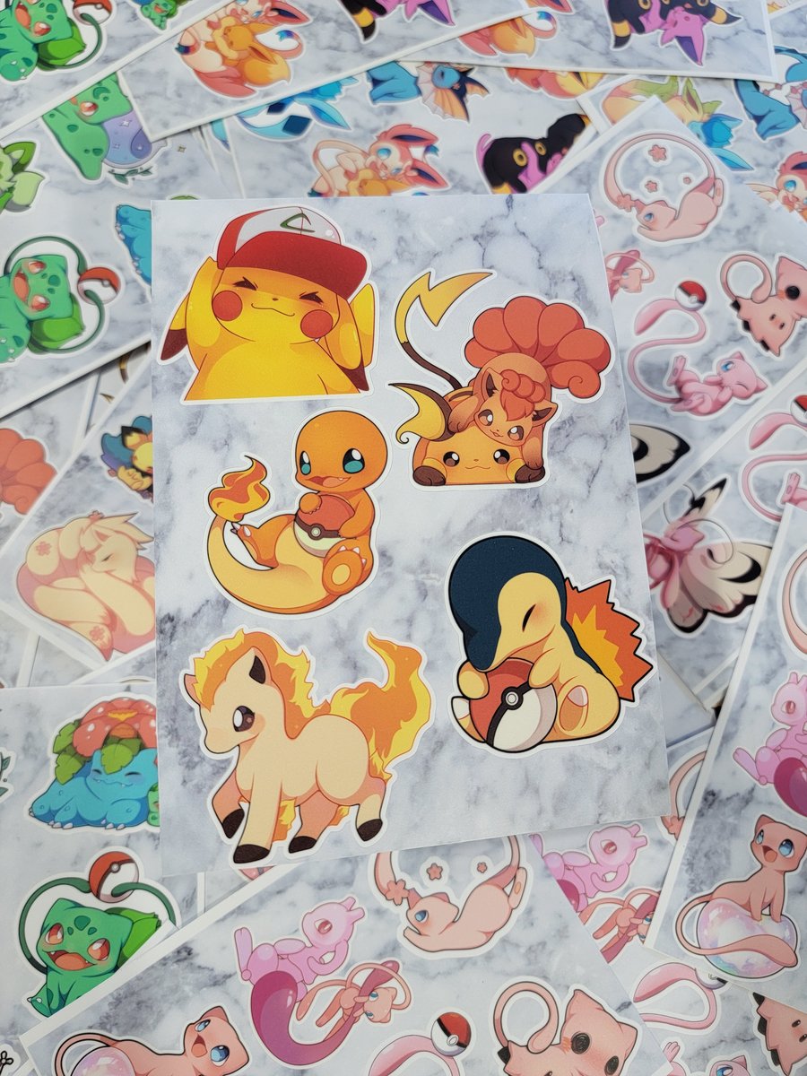 FireLight Sticker Sheet 5x7 | SpottyDogDecals