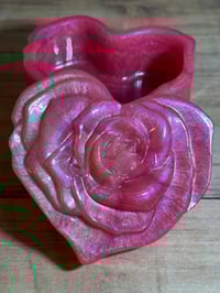 Image 2 of Handcrafted Rose Jar