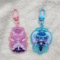 Image 1 of Yaoi Jesus & Yuri Jesus Keychains 
