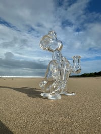 Image 4 of Clear 10mm Standing Turtle Rig 