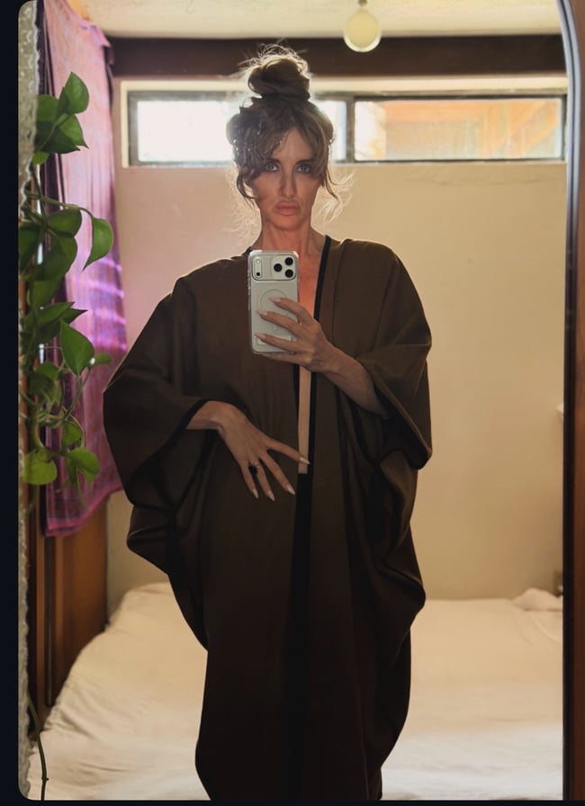 1976 Yves Saint Laurent Russian collection wool cocoon coat with tassels