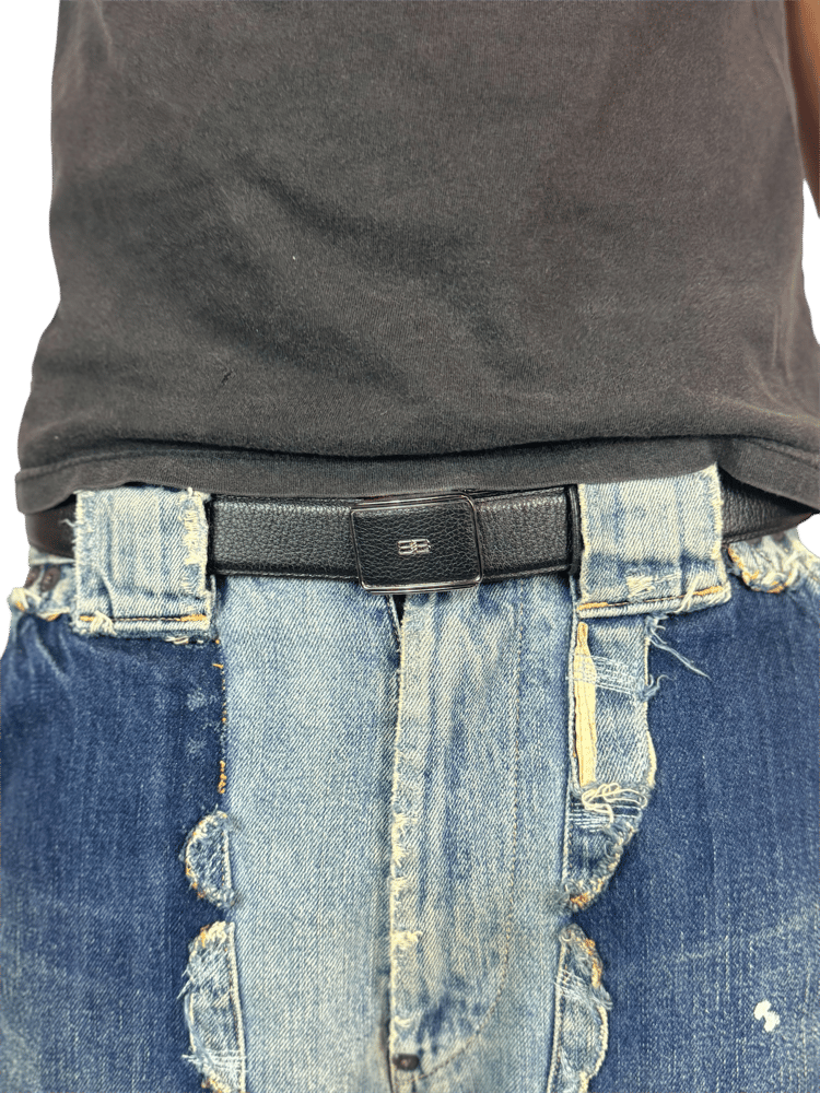 Image of Balenciaga Paris Early 2000s BB Buckle