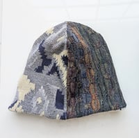Image 4 of Upcycled Reversible Beanie Cotton Blend 19