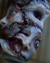 Image 10 of Face Off collectible Bic lighter sleeve, glow in the dark,  original sculpt, functional art OOAK