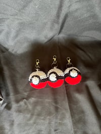 Image 1 of Poke Ball Keychain 