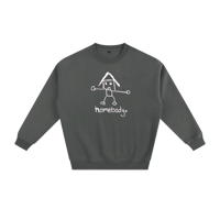 Image 1 of Homebody Crewneck (Charcoal Gray)