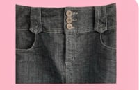 Image 8 of New Sz 18 (1X) Boom Jeans Dark Denim Skirt #271*1.5