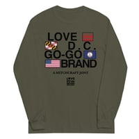 Image 1 of LOVEDCGOGO "A MITCHCRAFT JOINT" Light Men’s Long Sleeve Shirt (see color options)