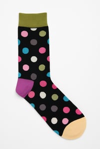 Image 1 of Confetti Toes | Black or Blue