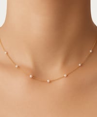 Image 1 of Pearl Layering Necklace