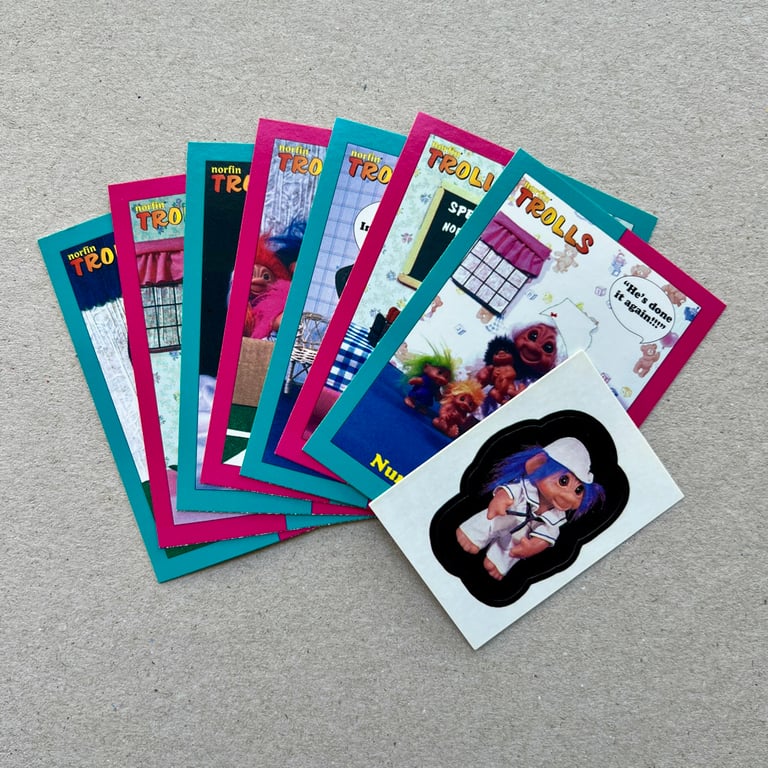 NORFIN TROLLS TRADING CARDS - 1993 Image 3