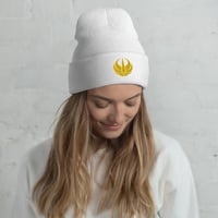 Image 1 of Vern's Crest Embroidered Cuffed Beanie