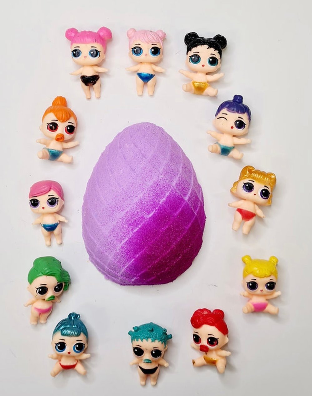 Image of Doll toy surprise bath bomb