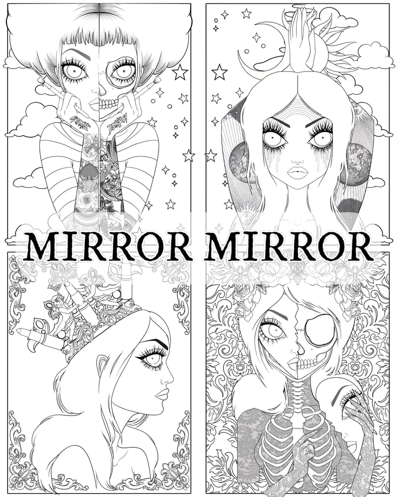 Image of Mirror Mirror Coloring Book