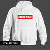 Red Box Destac Hoodie - White