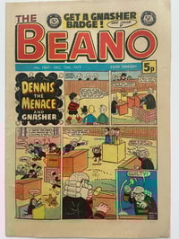 Image 2 of The Beano, framed complete vintage comic, No 1847 December 1977