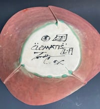 Image 4 of “Clematis” reduction lustre bowl 