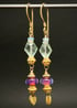 Apatite Fuchsia Vermeil Earrings Image 2