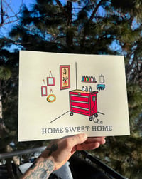 Image 1 of HOME SWEET HOME 8x11 PRINT