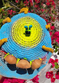 Image 6 of Cosmic Antenna Crochet Cosmic Cap