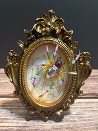 Image 1 of Amethyst Rainbow Widow in Gold