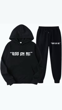 500 On Me Blk Jogger Set