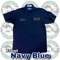 Image 4 of Gently Used Nuts & Bolts Flag Work Shirts (Patch Front)