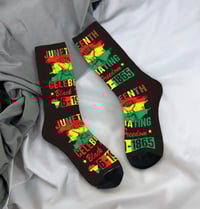 Image 3 of Juneteenth Socks