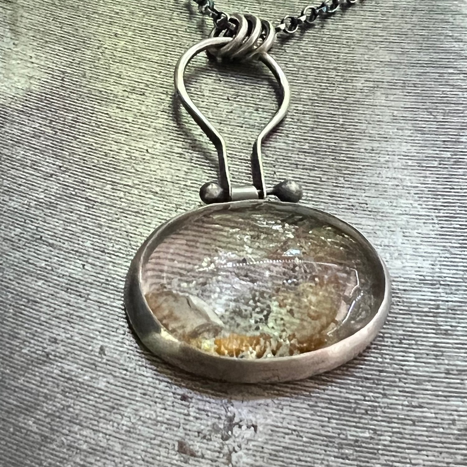 Image of Quartz with Mica Necklace 3