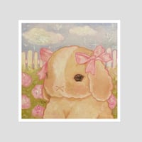 in the garden ~ art print