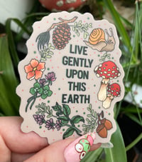 Image 2 of “Live Gently” stickers 