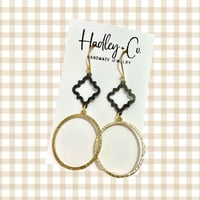  Mixed Metal Earrings 2