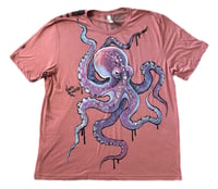 Image 1 of “CREATURE” CUSYOM PAINTED TSHIRT 2XL