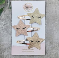 Image 1 of Sleepy Stars Hair Clips
