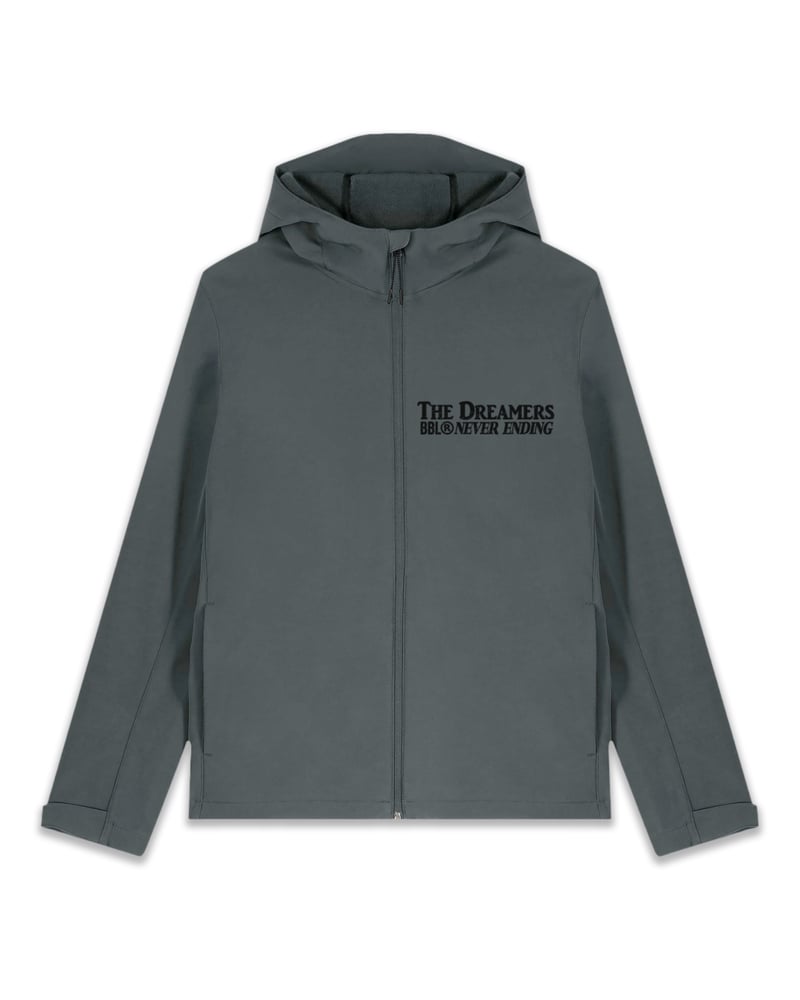 Image of The Dreamers Shell Jacket - Waterproof & Fleece Lined (Shadow Grey)
