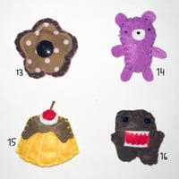 Image 5 of felt hairclips ^_^