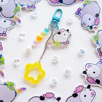 Image 4 of Possum Party Keychain